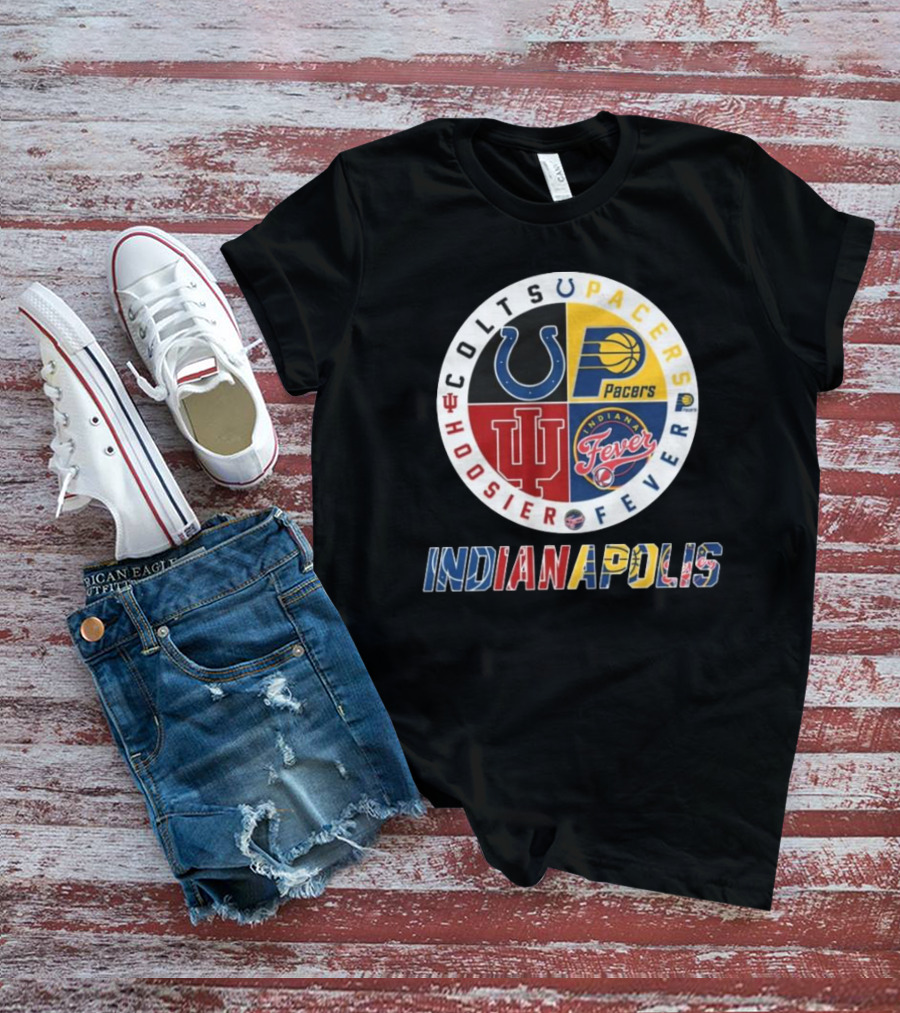 Indianapolis Colts Pacers Hoosier Fever T-Shirt