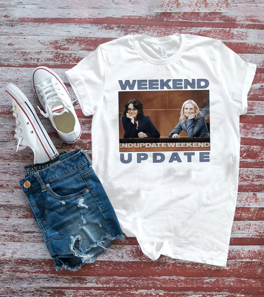 Tina Fey Amy Poehler Weekend Update T-Shirt