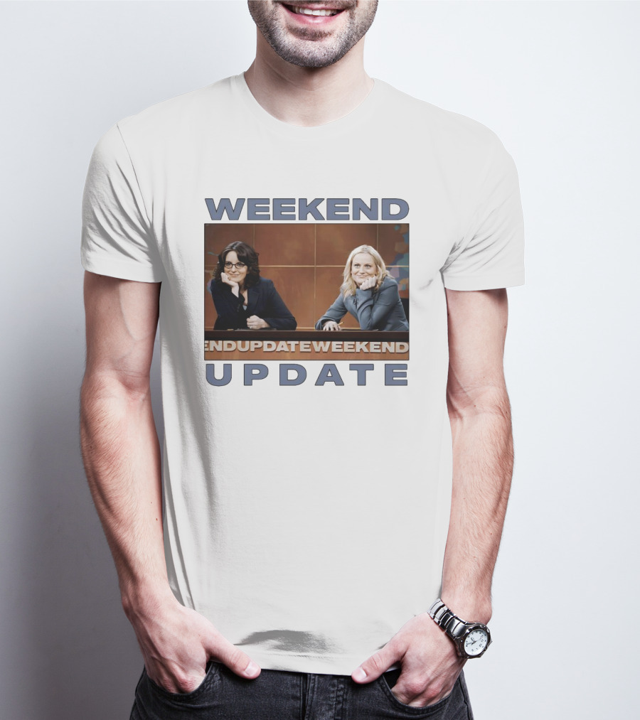 Tina Fey Amy Poehler Weekend Update T-Shirt