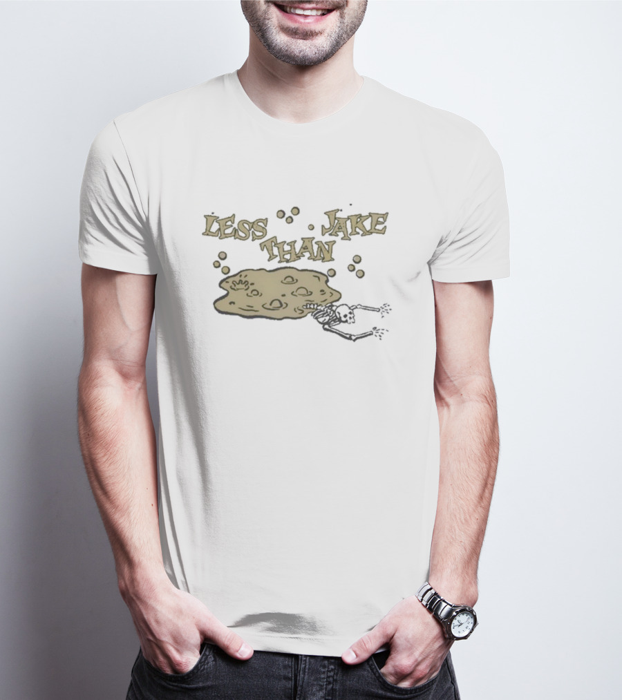 Less Than Jake Acid Skeleton And Goo T-Shirt