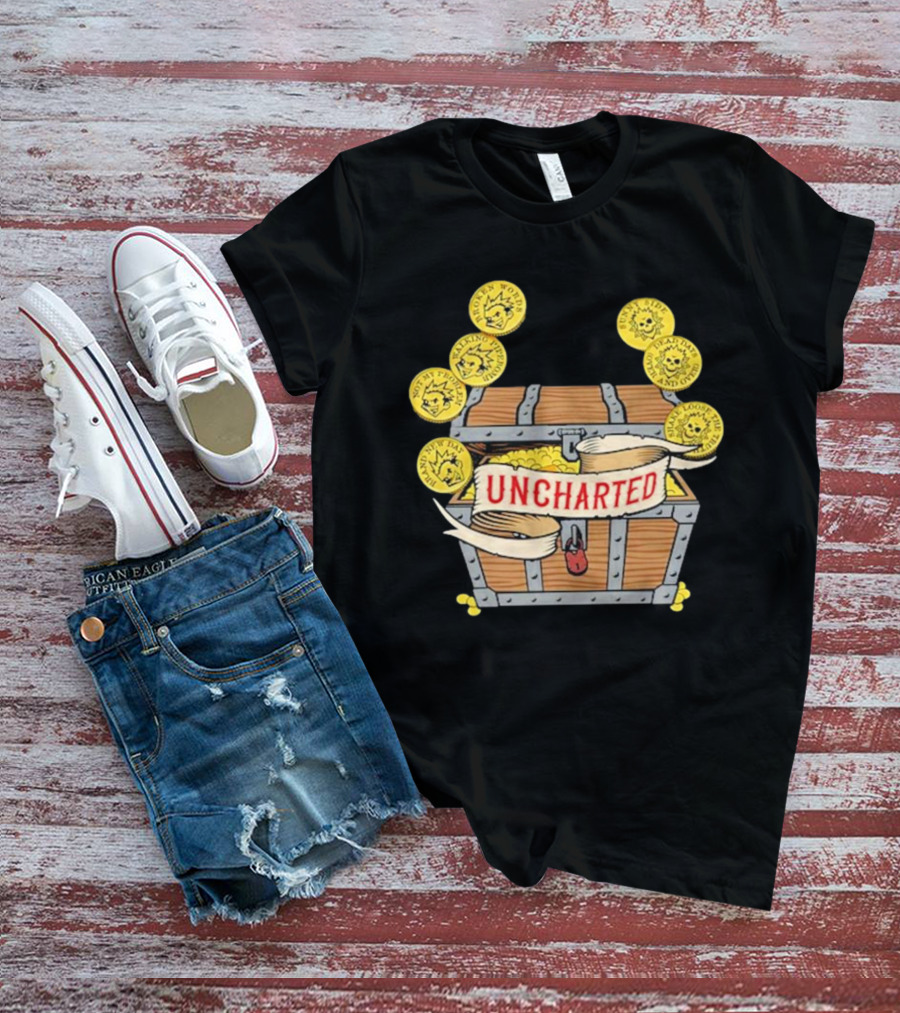 Less Than Jake Uncharted Treasure Chest And Coins T-Shirt