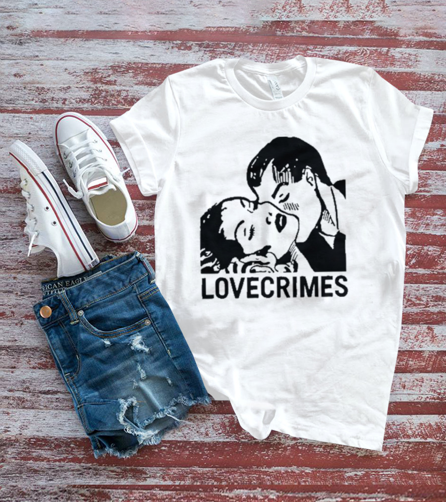 Lovecrimes Romantic Embrace Couple T-Shirt