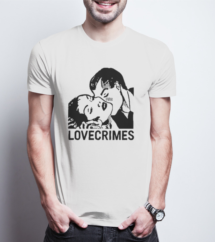 Lovecrimes Romantic Embrace Couple T-Shirt