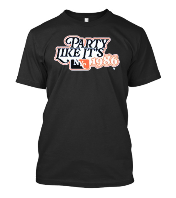 Party Like It’s 1986 NYC Baseball T-Shirt