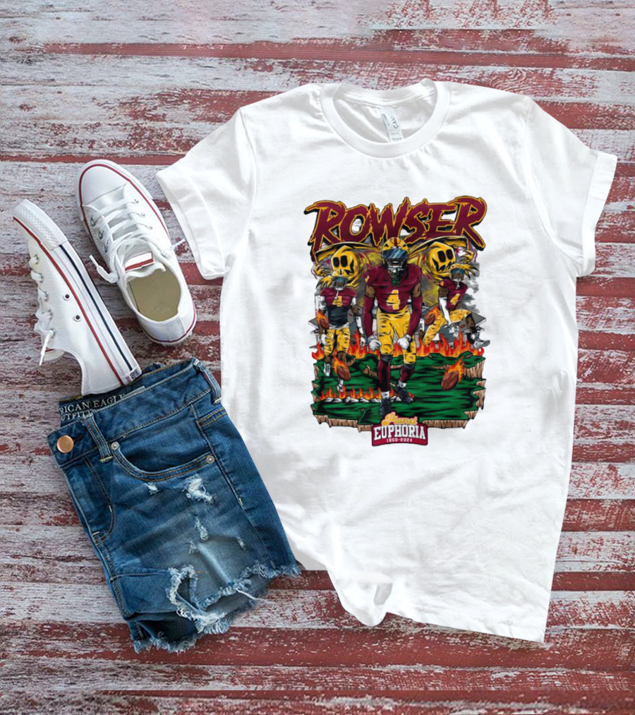Rowser Arizona State Sun Devils Planet Euphoria 1980-2004 T-Shirt