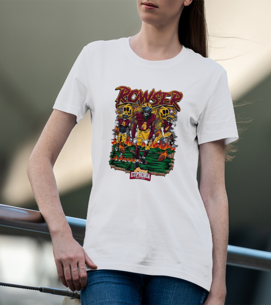 Rowser Arizona State Sun Devils Planet Euphoria 1980-2004 T-Shirt