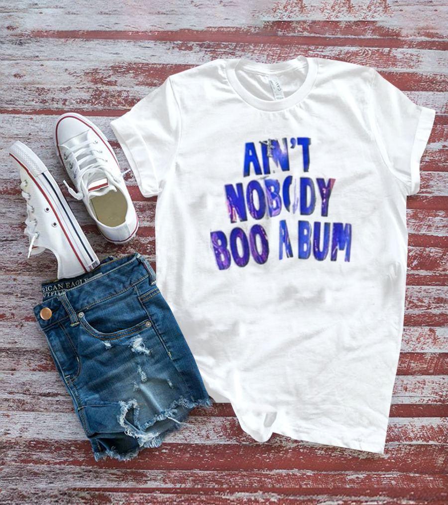 New York Yankees MLB Yankees Girl Ain't Nobody Boo A Bum T-Shirt
