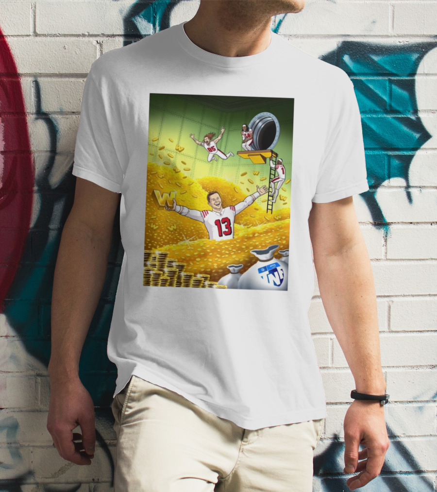 San Francisco 49ers Celebrate Victory On Thursday Night Football TNFonPrime T-Shirt