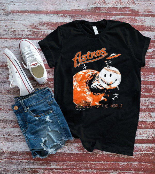 Astros Space City Houston Is The World Baseball Planet T-Shirt