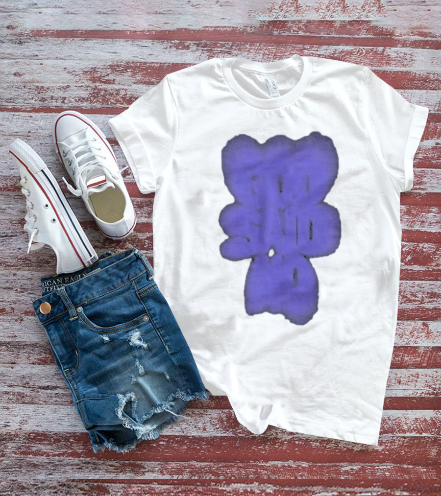 Omarapollo God Said No Purple Blur T-Shirt