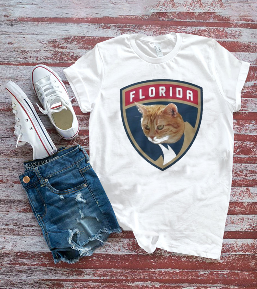 Florida Panthers Paul Maurice Cat T-Shirt
