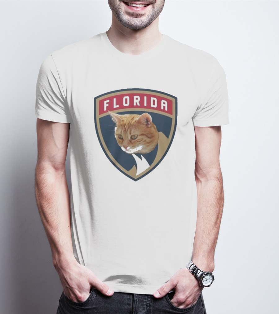 Florida Panthers Paul Maurice Cat T-Shirt