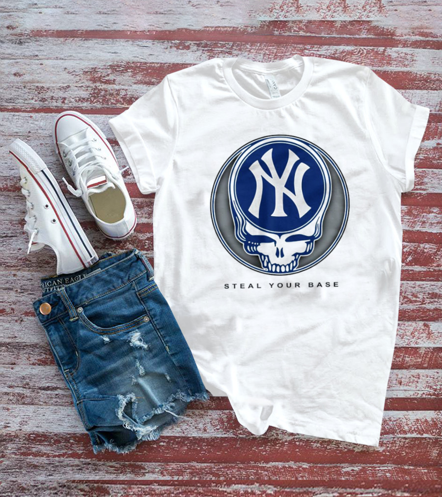 Grateful Dead Steal Your Base New York Yankees T-Shirt