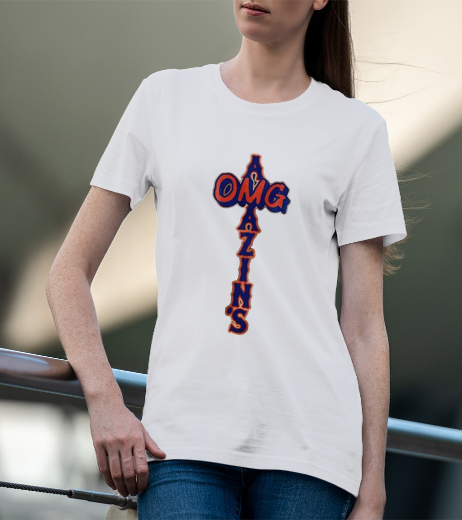 New York Mets NLCS OMG Amazins T-Shirt