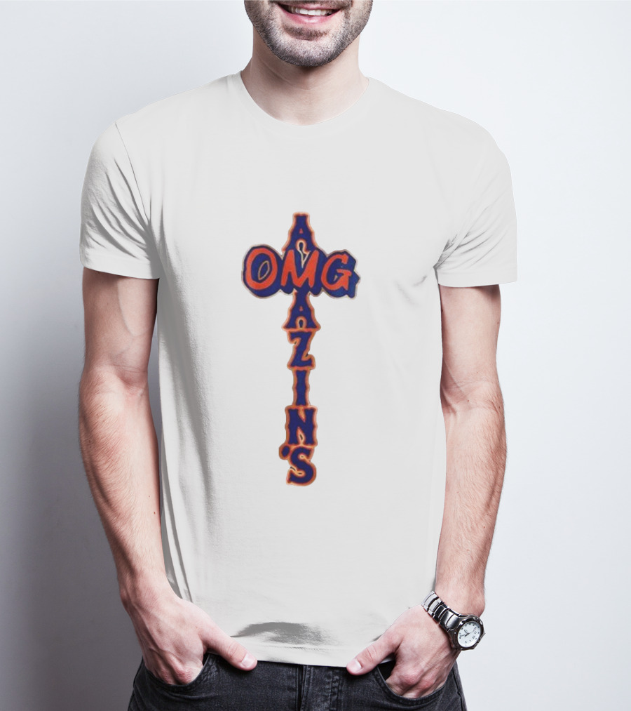New York Mets NLCS OMG Amazins T-Shirt