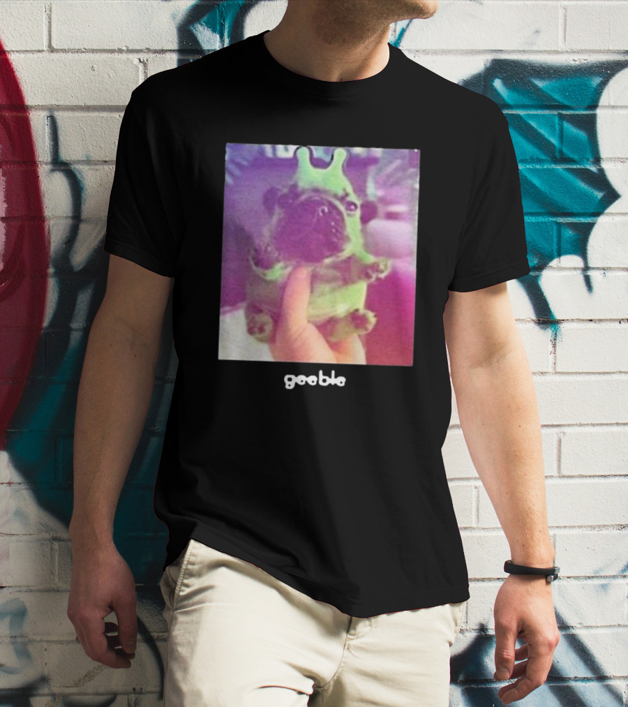 Pibble Palace Geeble Pug Crown T-Shirt