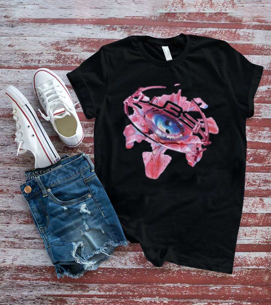 Visionary Floral Eye Club Shy Inna Eye Concept T-Shirt