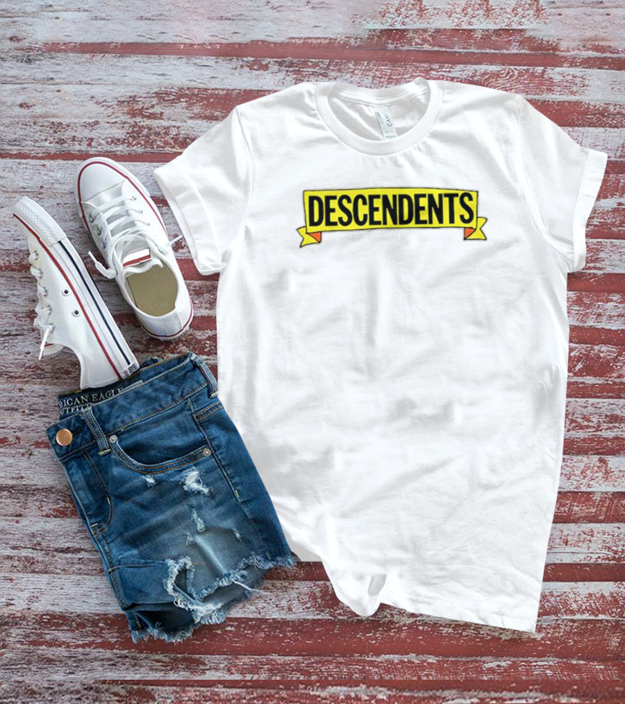 Descendents Day Of The Dork Yellow Logo Band Name T-Shirt
