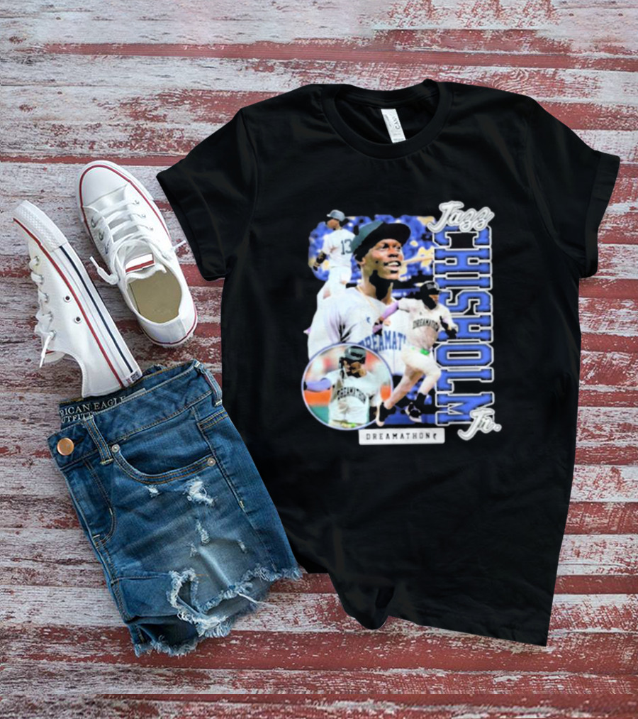 Jazz Chisholm Jr. Dreamathon Baseball Collage T-Shirt