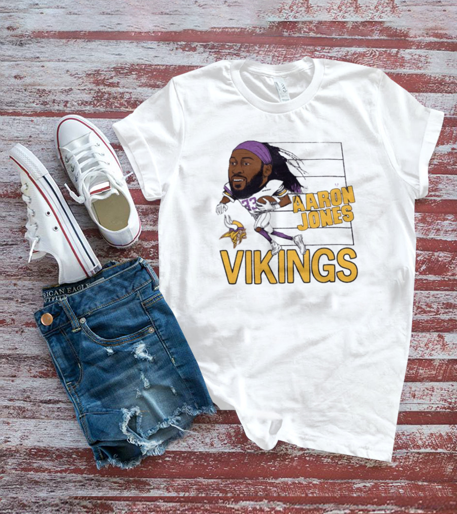 Minnesota Vikings Showtyme Aaron Jones NFL T-Shirt