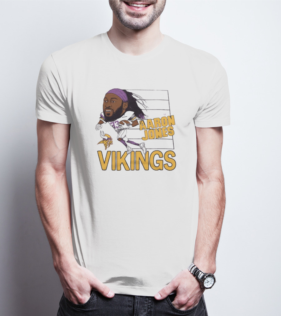 Minnesota Vikings Showtyme Aaron Jones NFL T-Shirt