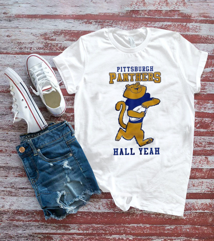 Pittsburgh Panthers Hall Yeah Football Mascot T-Shirt