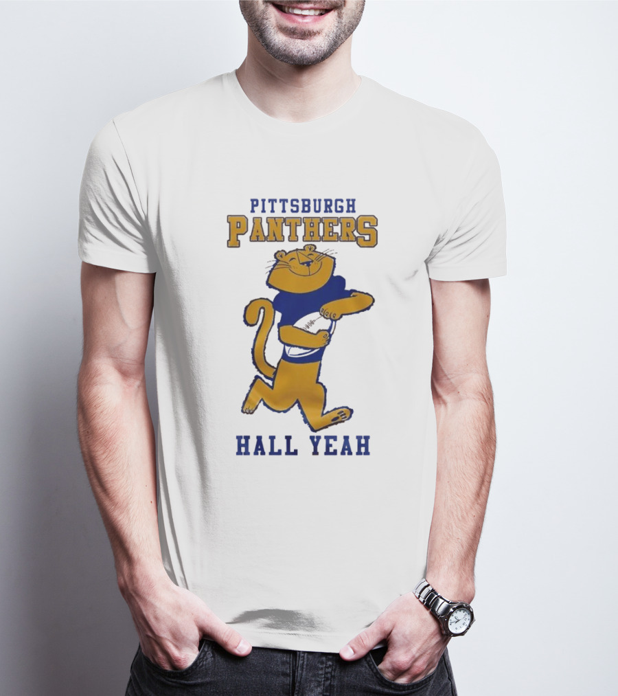 Pittsburgh Panthers Hall Yeah Football Mascot T-Shirt