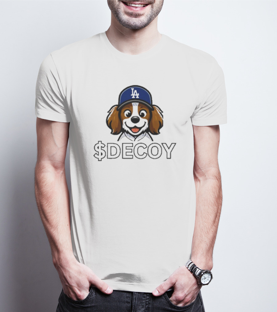 Shohei Ohtani LA Dodgers Dog $DECOY MLB T-Shirt