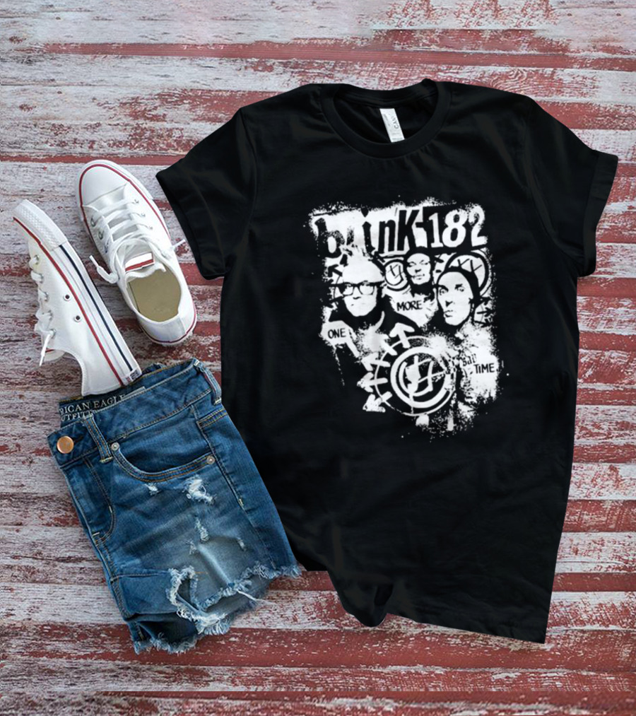 Blink-182 One More Time Band Members T-Shirt