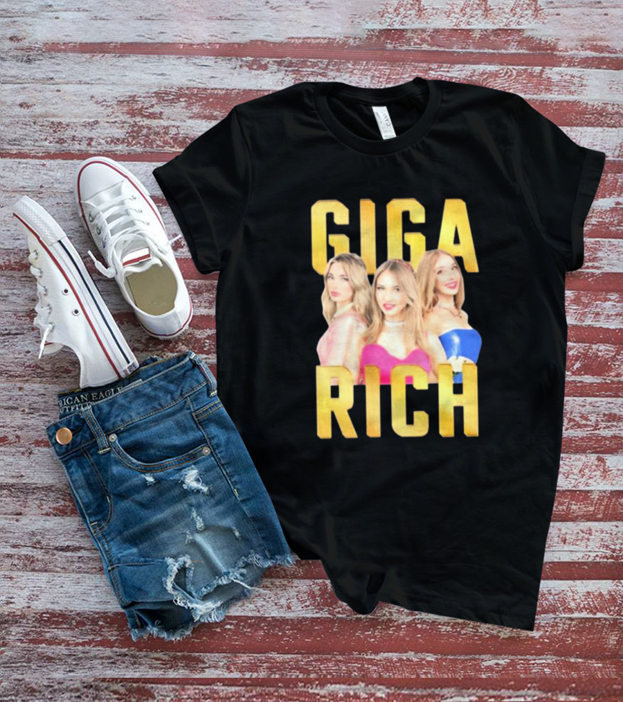 Giga Rich Tim Tin Trio Glam T-Shirt