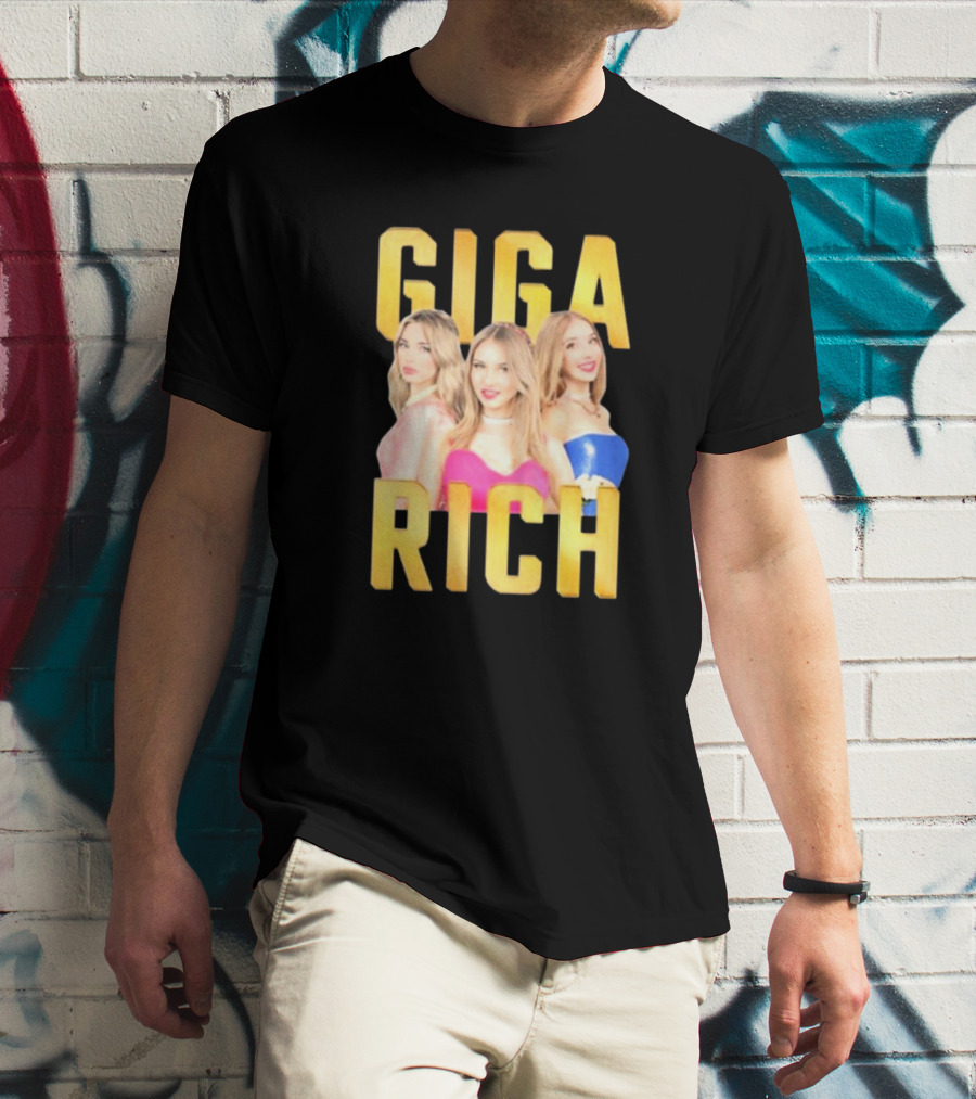 Giga Rich Tim Tin Trio Glam T-Shirt