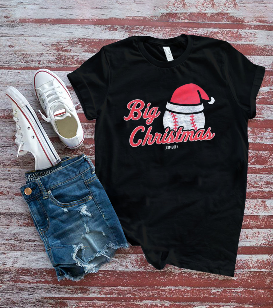 Big Christmas Cleveland Guardians MLB Baseball Jomboy T-Shirt