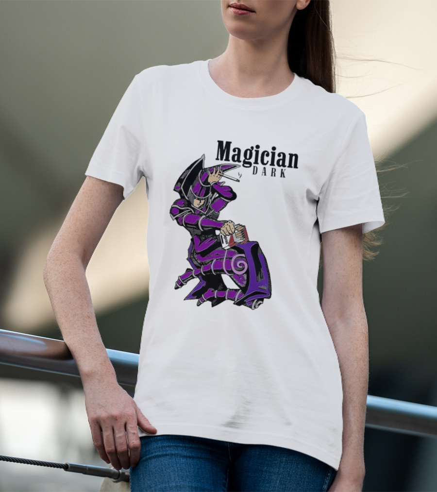 Dark Magician Smoking Card Trick T-Shirt