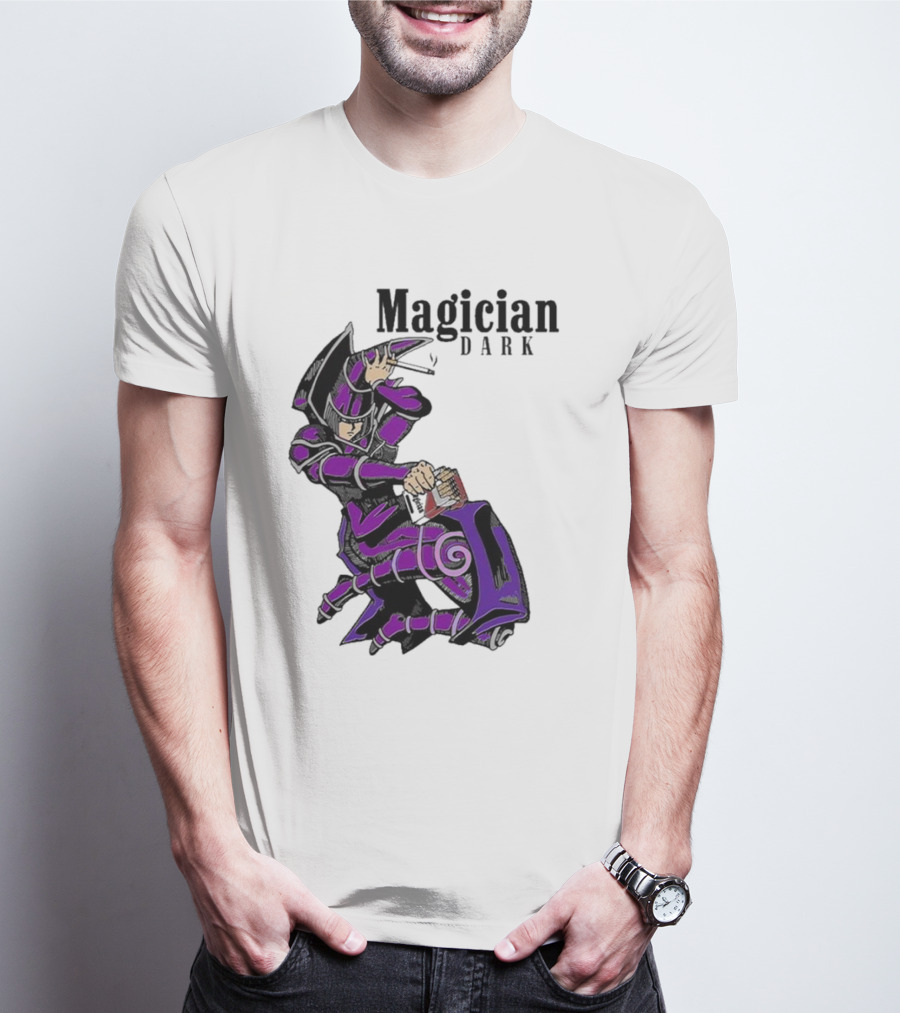 Dark Magician Smoking Card Trick T-Shirt