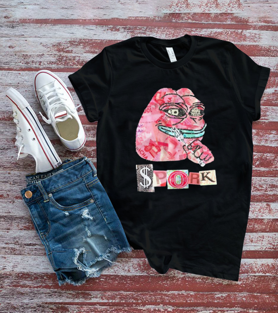 Joseph David Colombo $Pork Collage T-Shirt