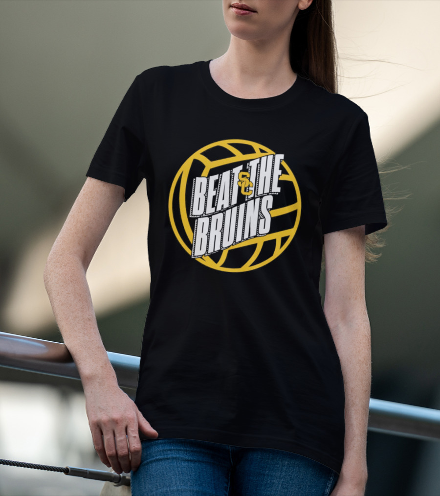 USC Beat The Bruins With Basketball T-Shirt