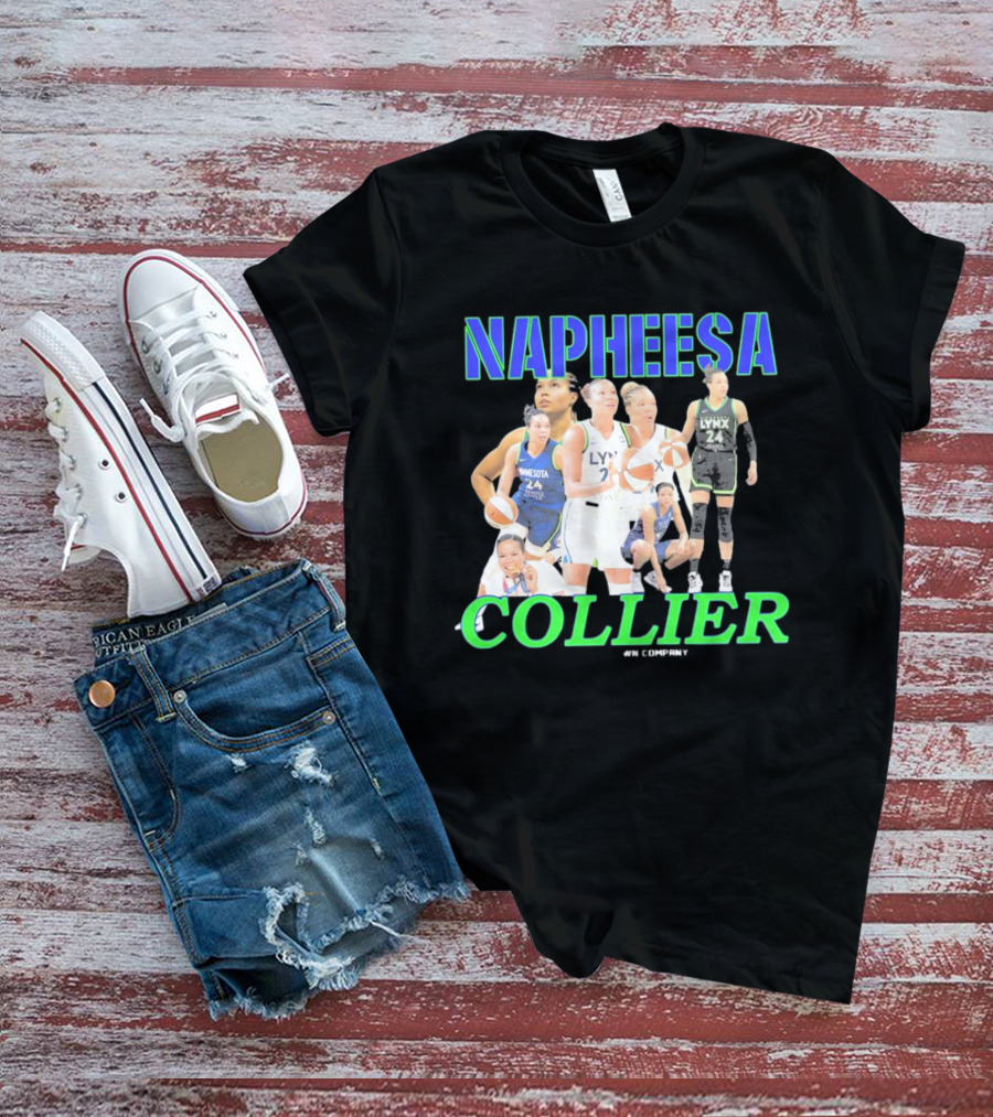 Napheesa Collier Minnesota Lynx WNBA The Homegrown Company Collage T-Shirt