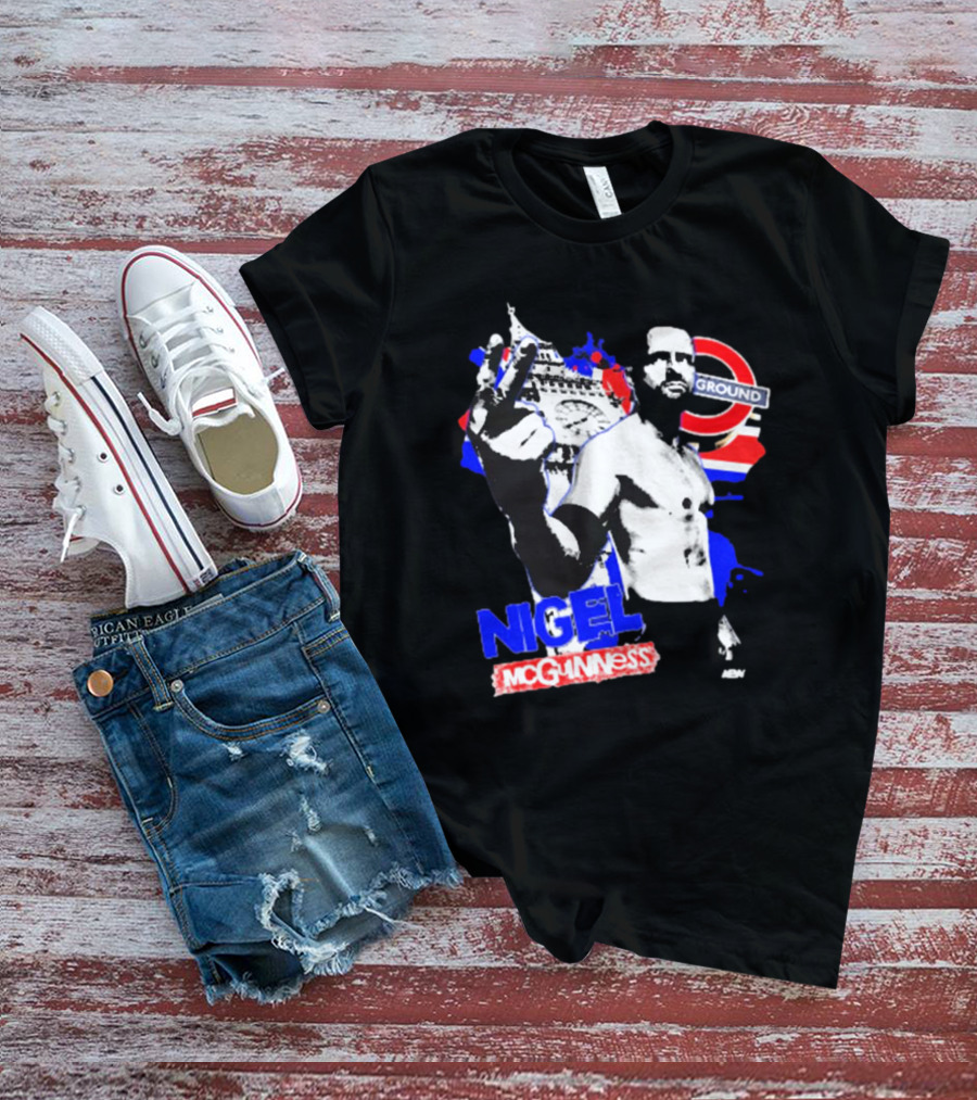 Nigel McGuinness London Underground Big Ben T-Shirt