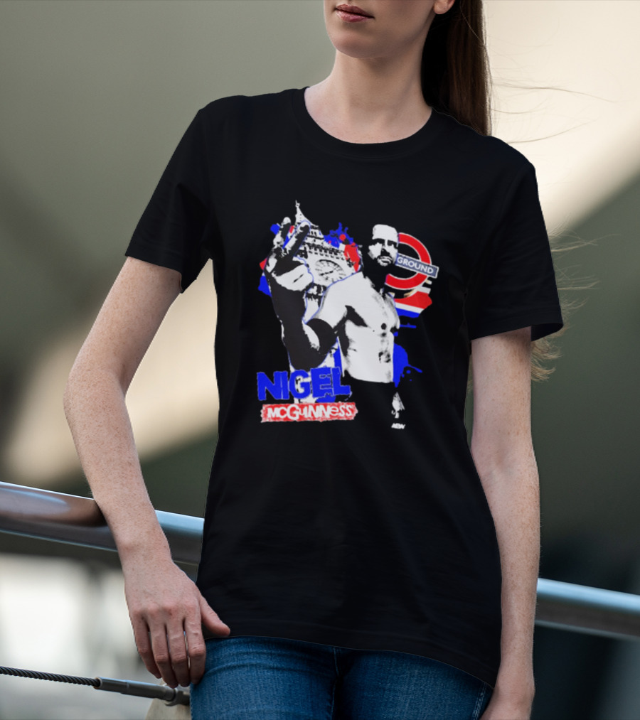 Nigel McGuinness London Underground Big Ben T-Shirt