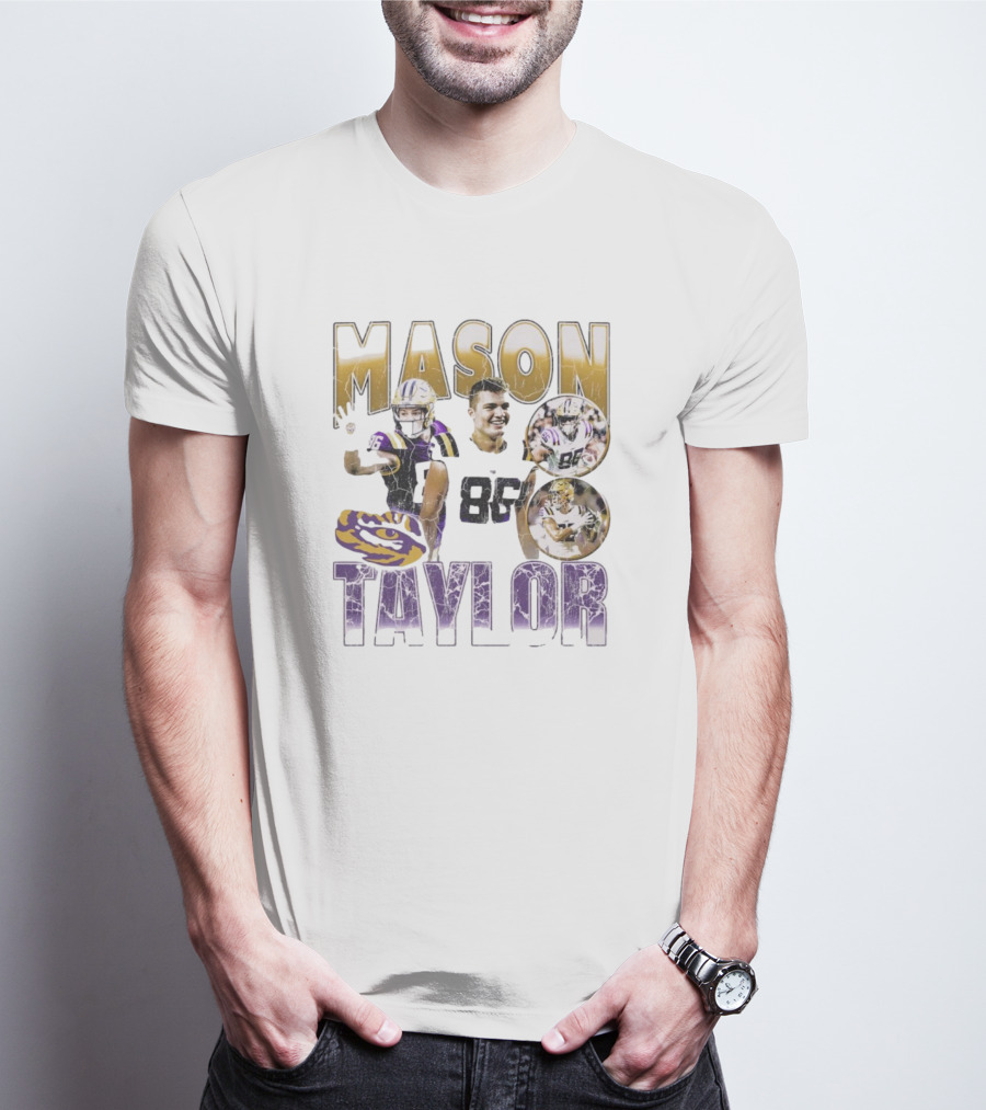 Mason Taylor LSU Tigers 89 Football 90s T-Shirt