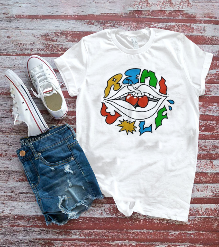 Remi Wolf Colorful Mouth Cherries T-Shirt