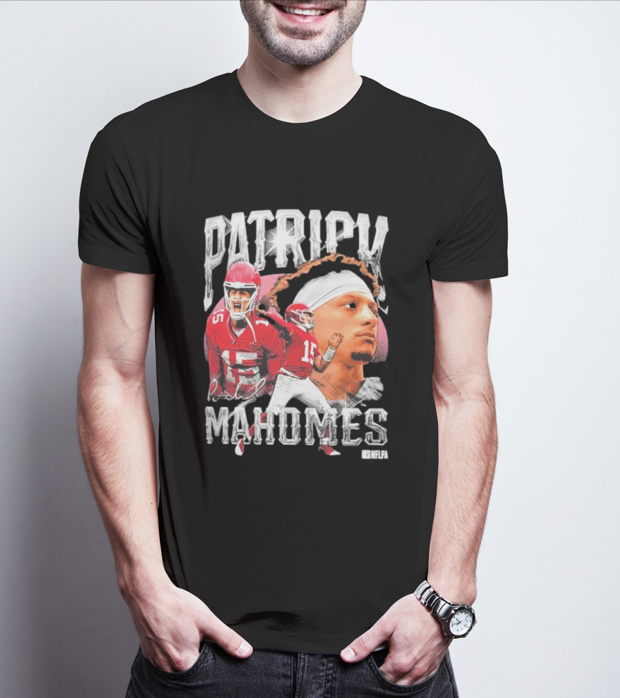 Patrick Mahomes Kansas City Chiefs NFLPA Signature Homage T-Shirt
