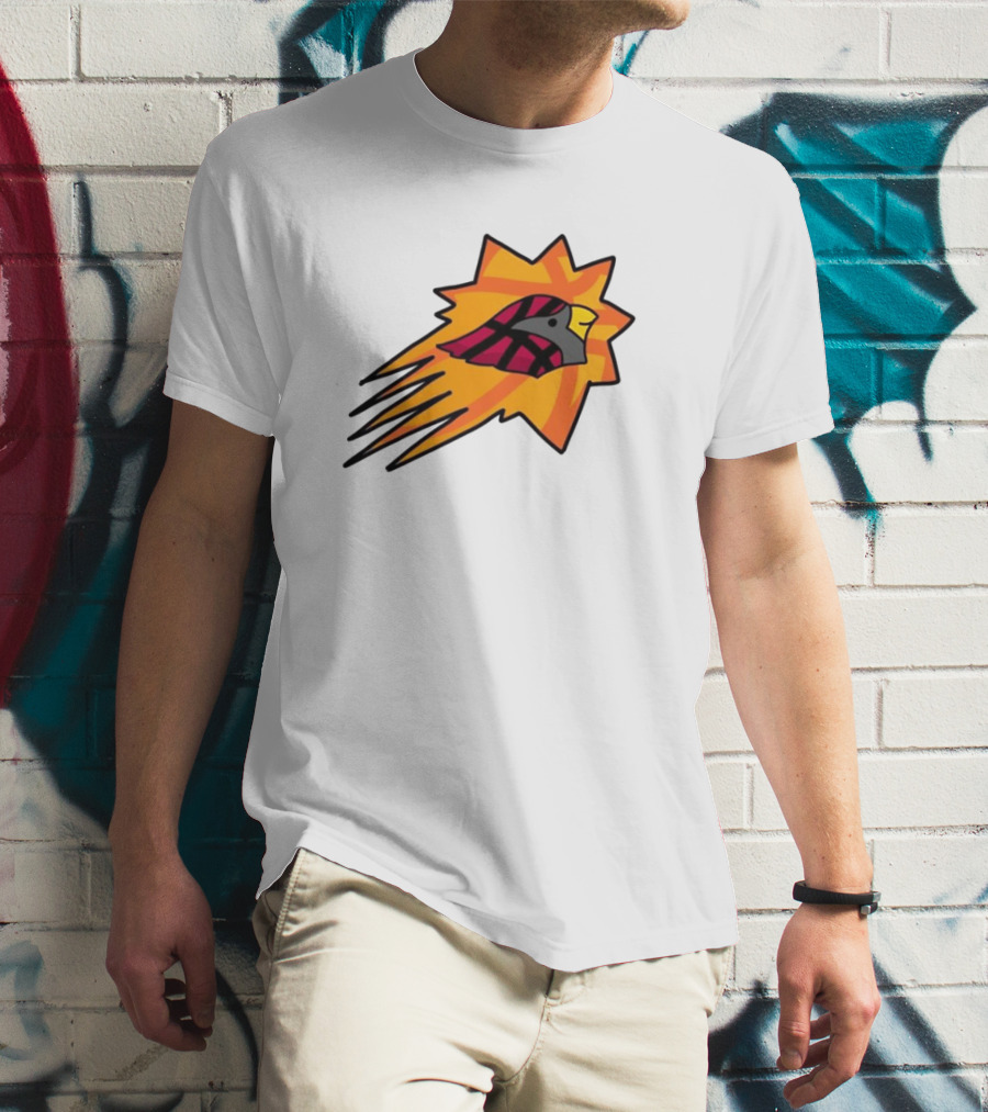 NFL NBA Cardinals Phoenix Suns Logo Mashup Combine T-Shirt