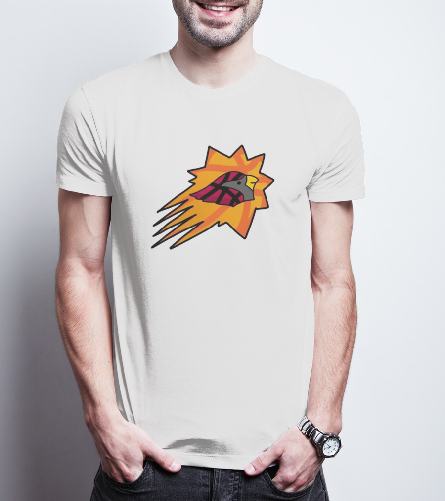 NFL NBA Cardinals Phoenix Suns Logo Mashup Combine T-Shirt