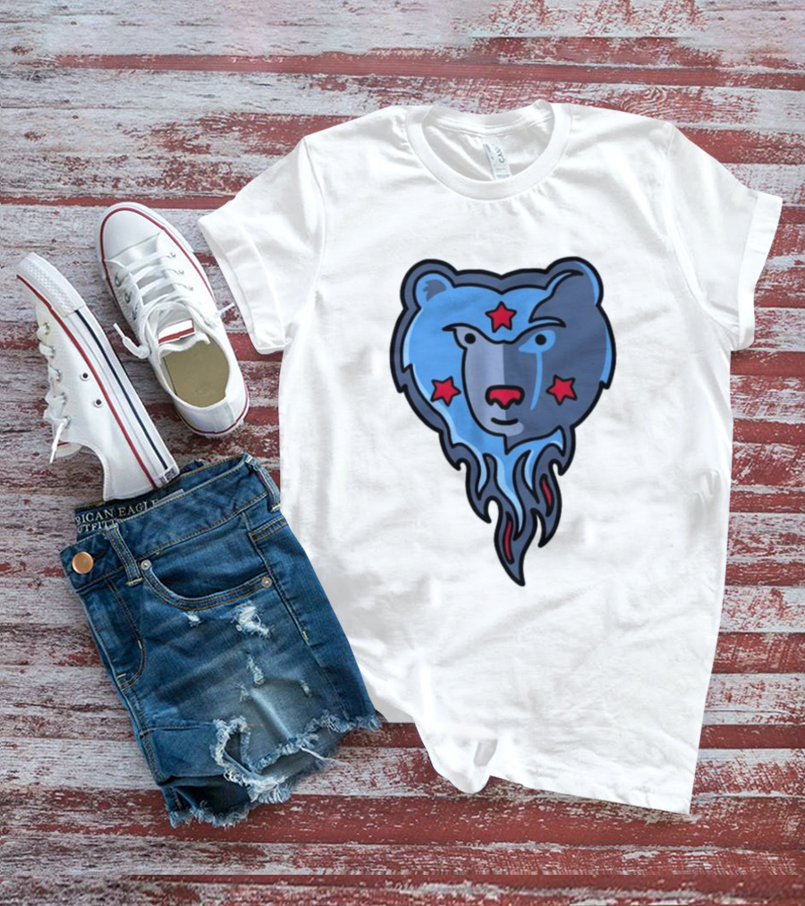 NFL X NBA Titans X Grizzlies Logo Mashup T-Shirt