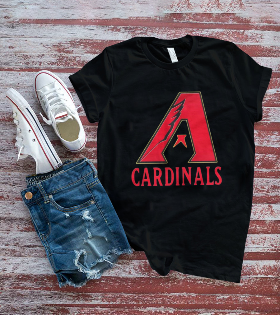 Arizona Cardinals Diamondbacks Mashup NFL MLB T-Shirt
