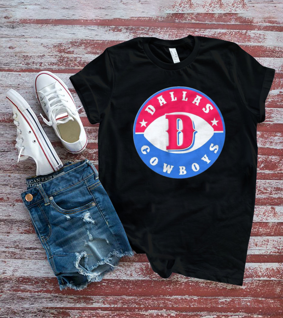 NFL X MLB Dallas Cowboys Texas Rangers Mashup T-Shirt