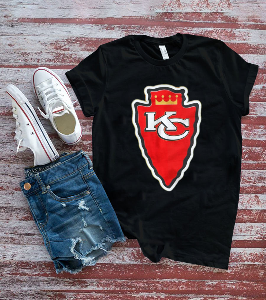 NFL Kansas City Chiefs X MLB Kansas City Royals Mashup T-Shirt