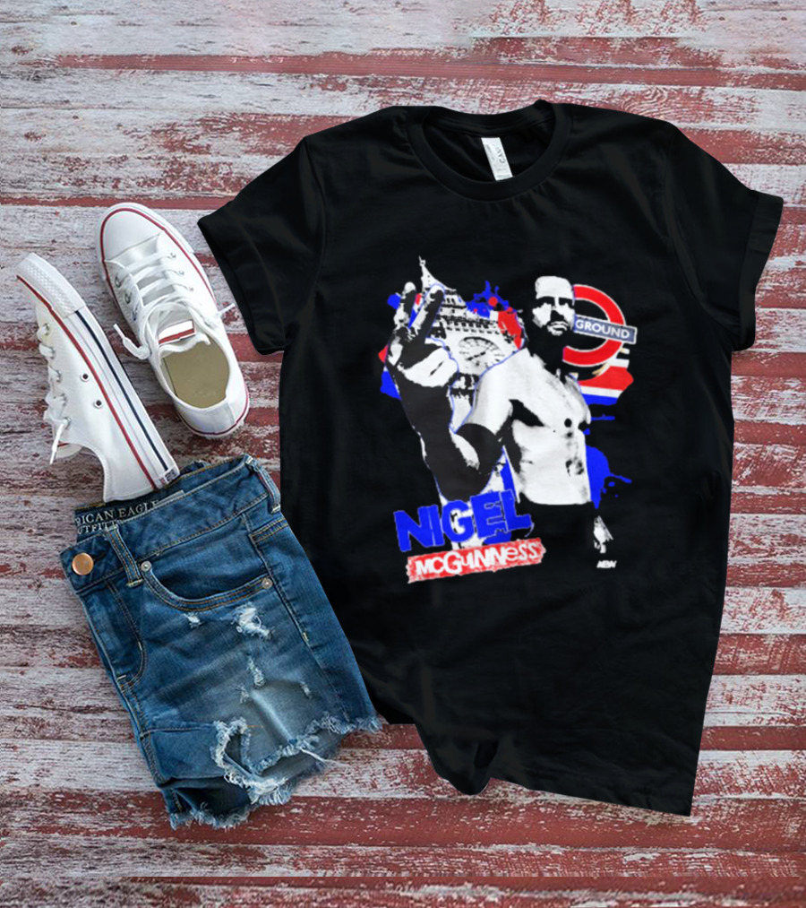 Nigel McGuinness Underground London Icon AMW T-Shirt