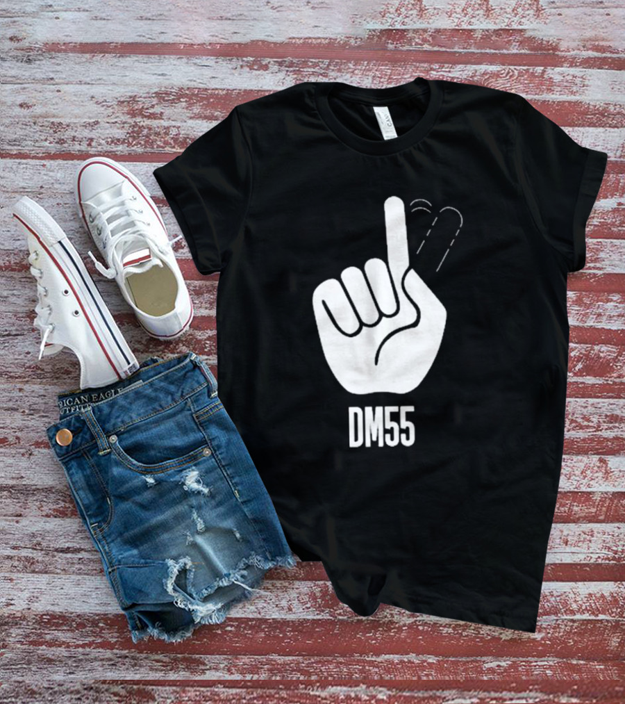 Nuggets Dikembe Mutombo DM55 Denver Nuggets NBA Finger Wag T-Shirt